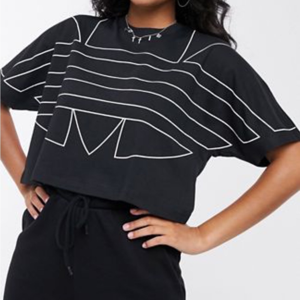 Adidas originals crop tee